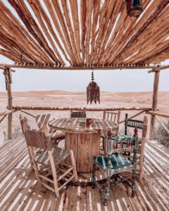 Dîner romantique et balade à dos de chameau dans le désert Magique d'Agafay