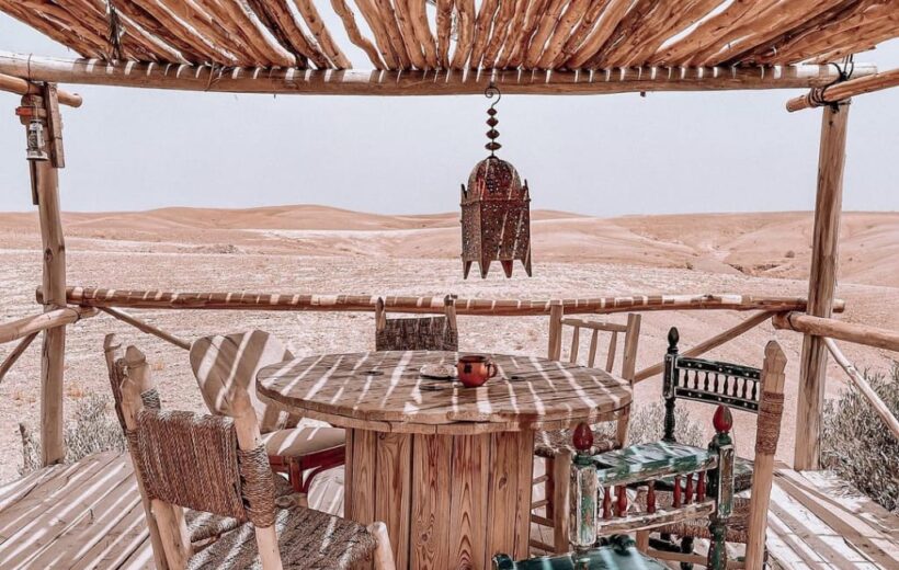 Romantic Dinner & Camel ride in Agafay Desert